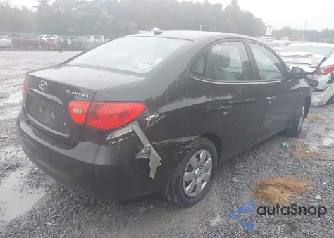2008 Hyundai Elantra Gls/Se from USA, damaged, VIN KMHDU46D08U344368